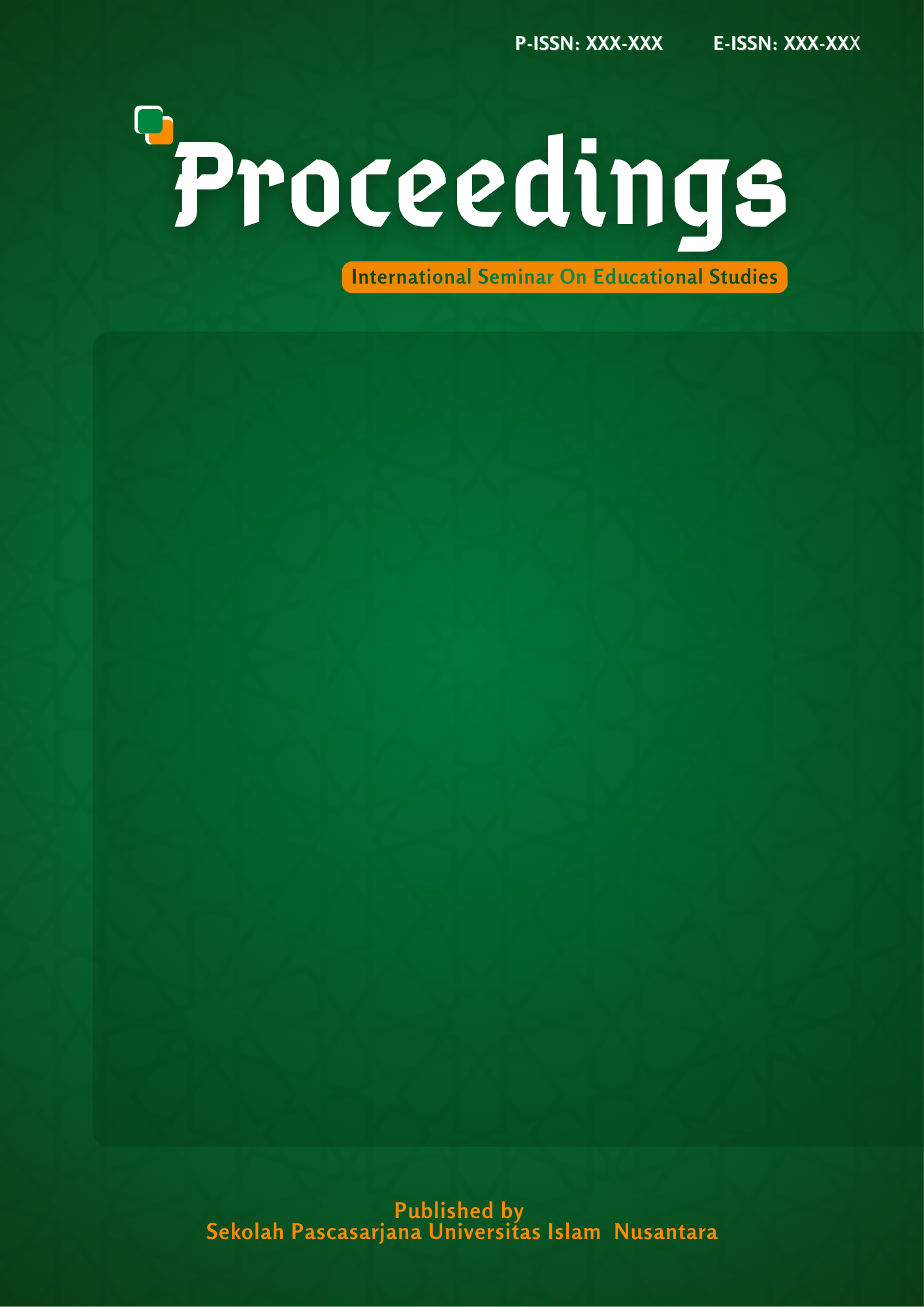 					View Vol. 1 No. 1 (2025): Proceedings: International Seminar On Educational Studies (December)
				